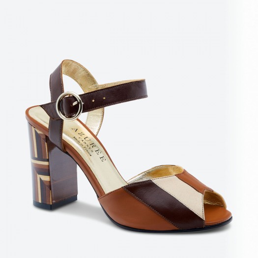 SANDALS FADAMI - Azurée - Women's shoes made in France
