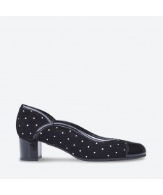 BALLET PUMPS RALLYE - Azurée - Women's shoes made in France