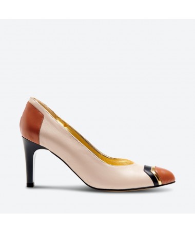 PUMPS RAMULI - Azurée - Women's shoes made in France