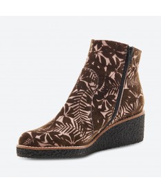 BOOTS TANKER - Azurée - Women's shoes made in France