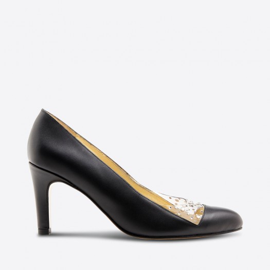 PUMPS LACRIN - Azurée - Women's shoes made in France