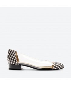 BALLET PUMPS BAGEL - Azurée - Women's shoes made in France