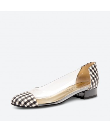 BALLET PUMPS BAGEL - Azurée - Women's shoes made in France