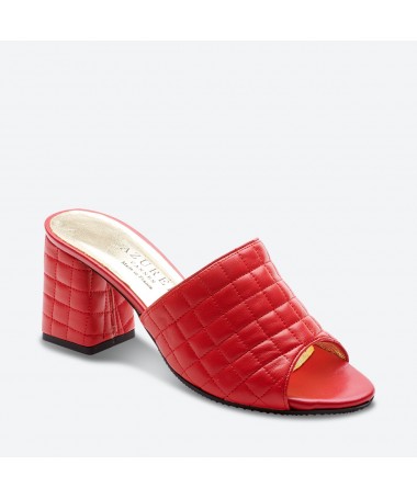 MULES FANAE - Azurée - Women's shoes made in France