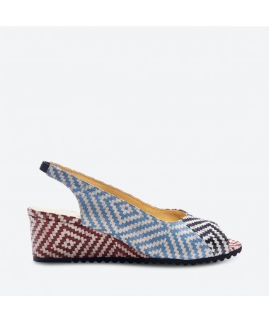 SANDALS FANFAN - Azurée - Women's shoes made in France