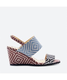 SANDALS FEROI - Azurée - Women's shoes made in France
