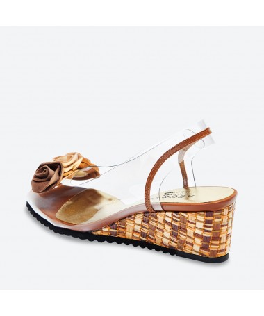 SANDALS MUDITA - Azurée - Women's shoes made in France