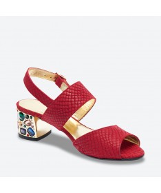 SANDALS FORA - Azurée - Women's shoes made in France