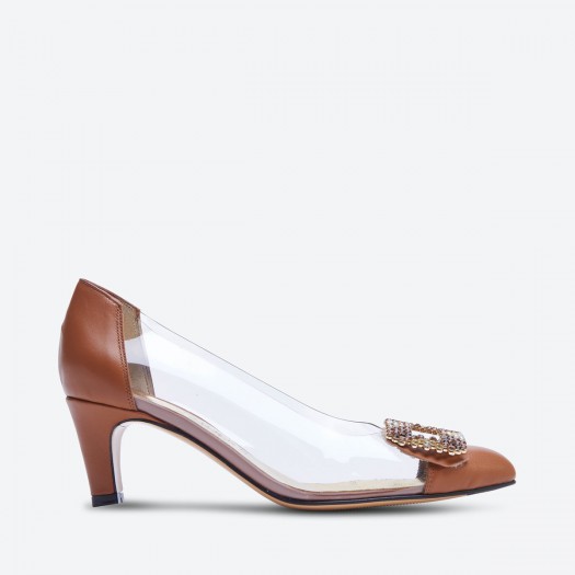 PUMPS LAYOU - Azurée - Women's shoes made in France