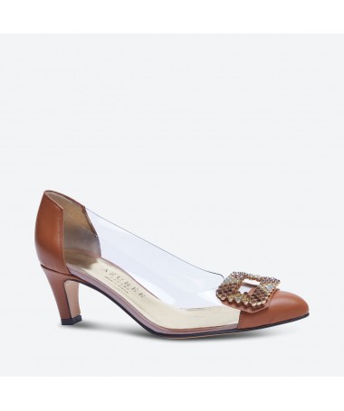 PUMPS LAYOU - Azurée - Women's shoes made in France