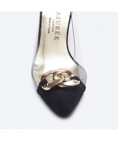 PUMPS LENDOR - Azurée - Women's shoes made in France