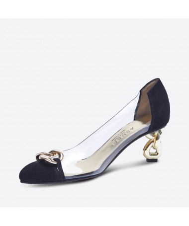 PUMPS LENDOR - Azurée - Women's shoes made in France
