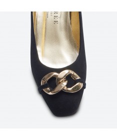 BALLET PUMPS RAMAN - Azurée - Women's shoes made in France