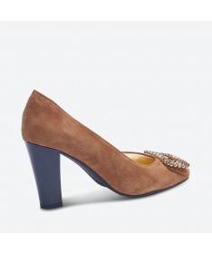PUMPS RAMBOU - Azurée - Women's shoes made in France
