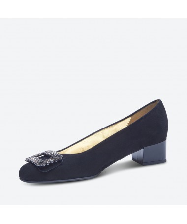 BALLET PUMPS RAMEKI - Azurée - Women's shoes made in France