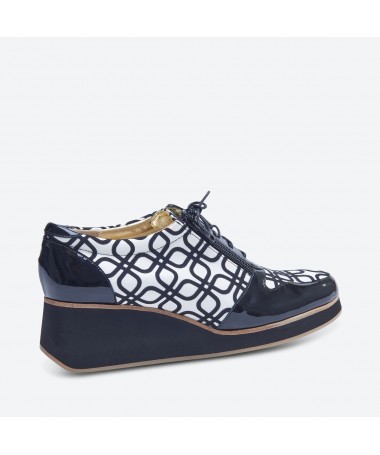 SNEAKERS AND DERBIES VERSUS - Azurée - Women's shoes made in France