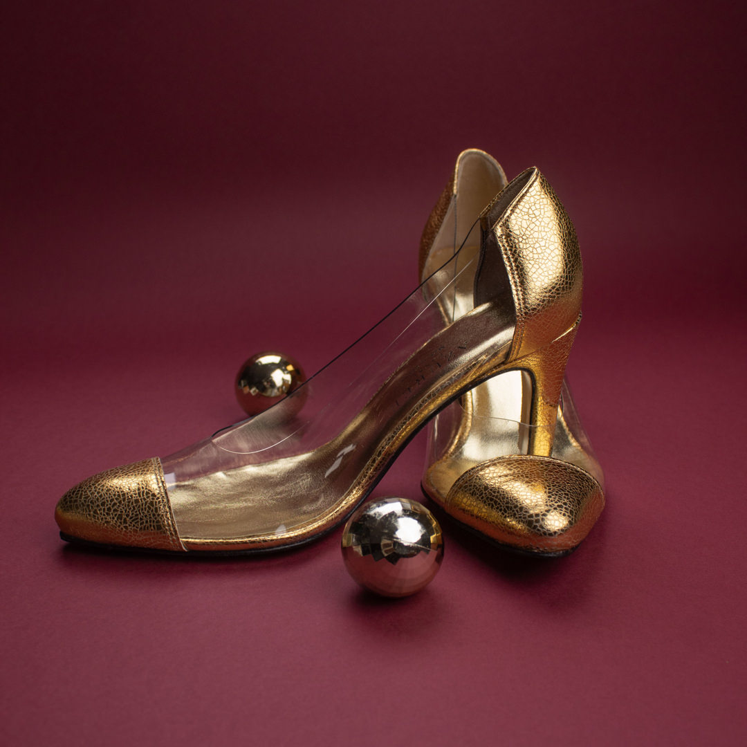 Ladino pump (gold)